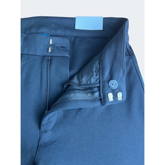 Old Navy Womens Black Flare Trousers Stretch Rayon Blend Size 4 - Picture 14 of 15